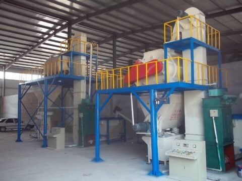 drymix mortar line