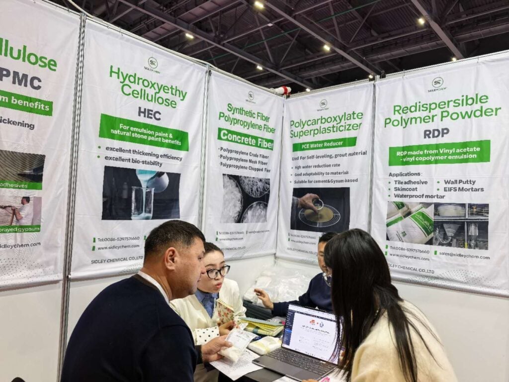This article reviews SidleyChem's participation in the Central Asia Coatings Show 2026, highlighting the high-performance cellulose ethers, polymer powders, and other additive solutions showcased for the regional market, and shares exhibition achievements and future plans for serving the area.