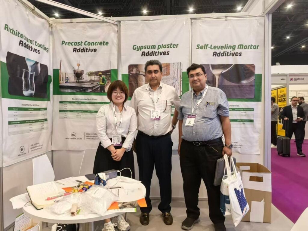 SidleyChem participated in Middle East Coatings Show 2026 in Dubai, presenting cellulose ethers and functional coating additives at Booth ND89.